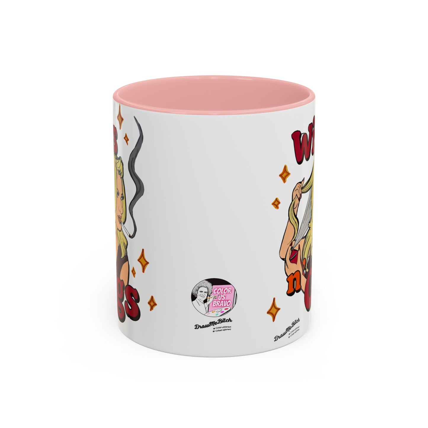 RHOA Kim "Wigs n' Cigs", Ceramic Mug, (11oz, 15oz) Featuring Kim Zolciak