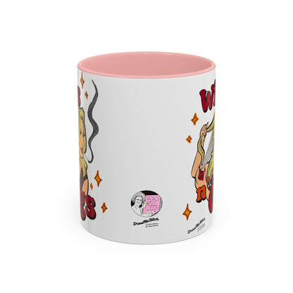 RHOA Kim "Wigs n' Cigs", Ceramic Mug, (11oz, 15oz) Featuring Kim Zolciak