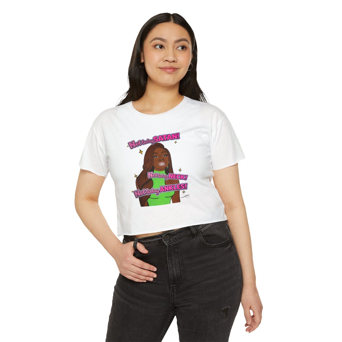 RHOP Candiace Not Today Neck!, Crop Top, Featuring Candiace Dillard Bassett