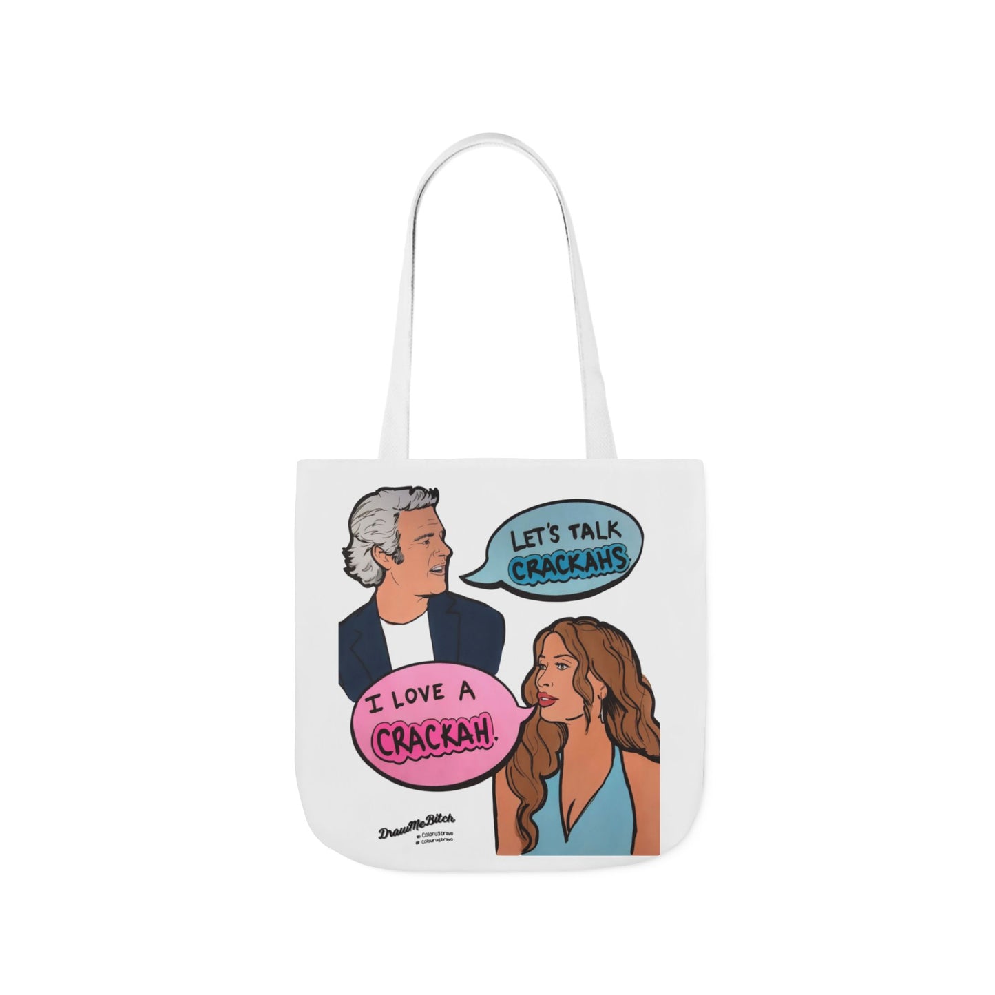 RHORI Alicia Loves a Crackah, Tote Bag featuring Alicia Carmody