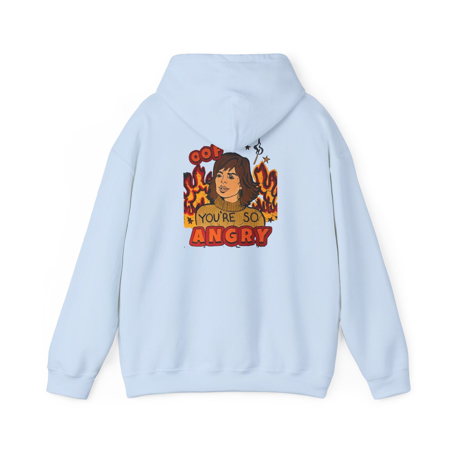 RHOBH Lisa Rinna "You're so Angry", Unisex Hoodie, featuring Lisa Rinna