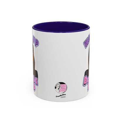 RHOSLC "Wake Up Bobblehead!", Ceramic Mug, (11oz, 15oz) featuring Mary Cosby