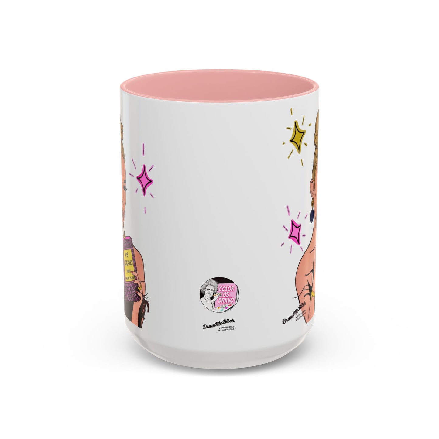 RHOM Marysol Cockies, Ceramic Mug, (11oz, 15oz) featuring Marysol Patton