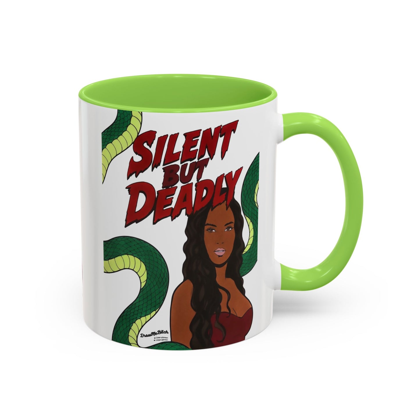 Summer House Ciara Silent but Deadly, Ceramic Mug, (11oz, 15oz) featuring Ciara Miller