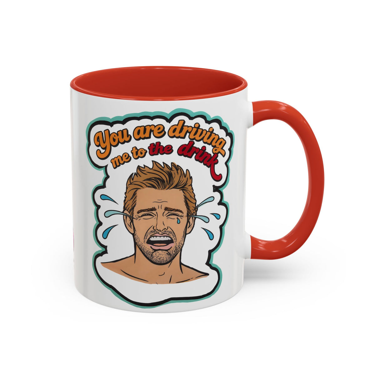 Summer House Kyle Driving to the Drink, Ceramic Mug, (11oz, 15oz) featuring Kyle Cooke