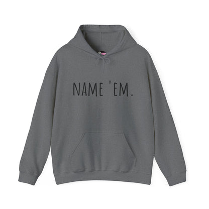RHOBH Kyle vs. Sutton "NAME 'EM", Unisex Hoodie, featuring Kyle Richards and Sutton Stracke