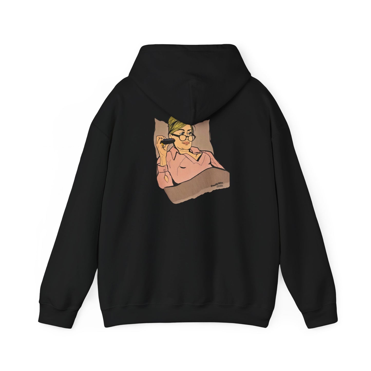 RHONY Sonja in bed with Crown, Unisex Hoodie, featuring Sonja Morgan