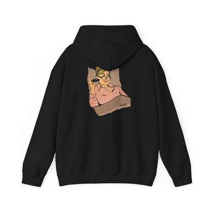 RHONY Sonja in bed with Crown, Unisex Hoodie, featuring Sonja Morgan