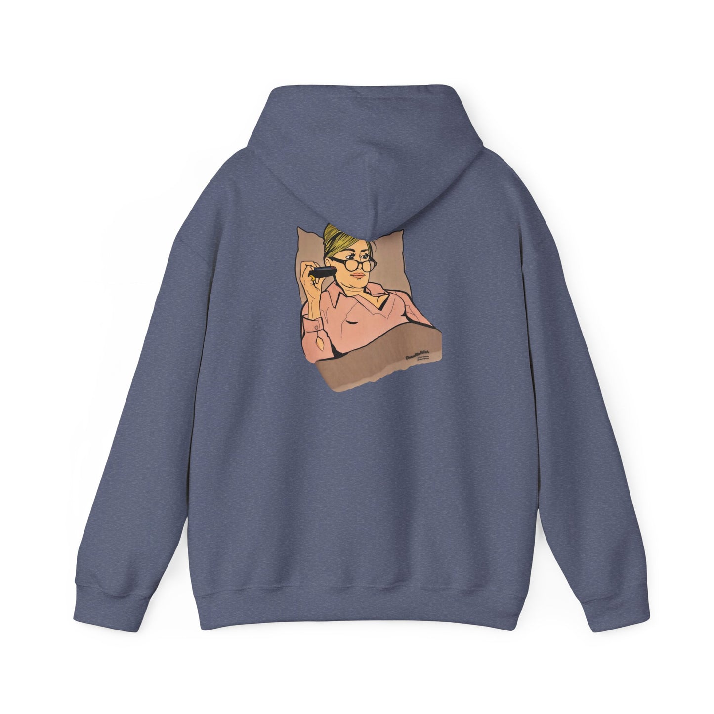 RHONY Sonja in bed with Crown, Unisex Hoodie, featuring Sonja Morgan