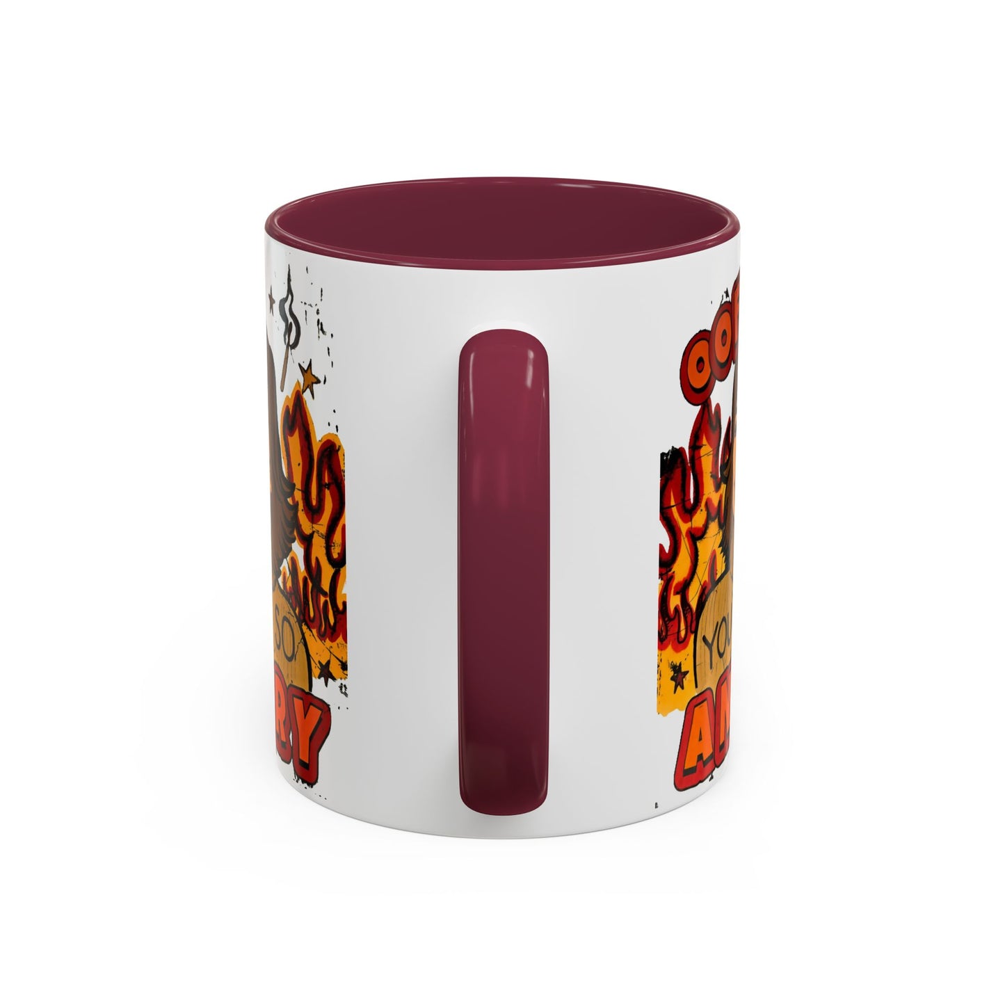 RHOBH, "OOF You're Angry" Ceramic Mug, (11oz, 15oz) featuring Lisa Rinna