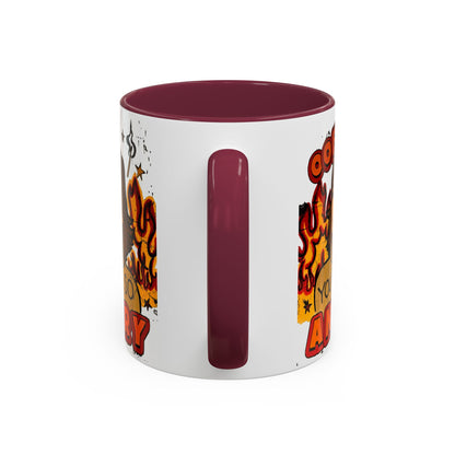 RHOBH, "OOF You're Angry" Ceramic Mug, (11oz, 15oz) featuring Lisa Rinna