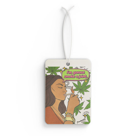 The Valley Gigi I'm Gonna Smoke a Jay, "Go the Distance" Car Air Freshener - featuring GiGi Golnesa
