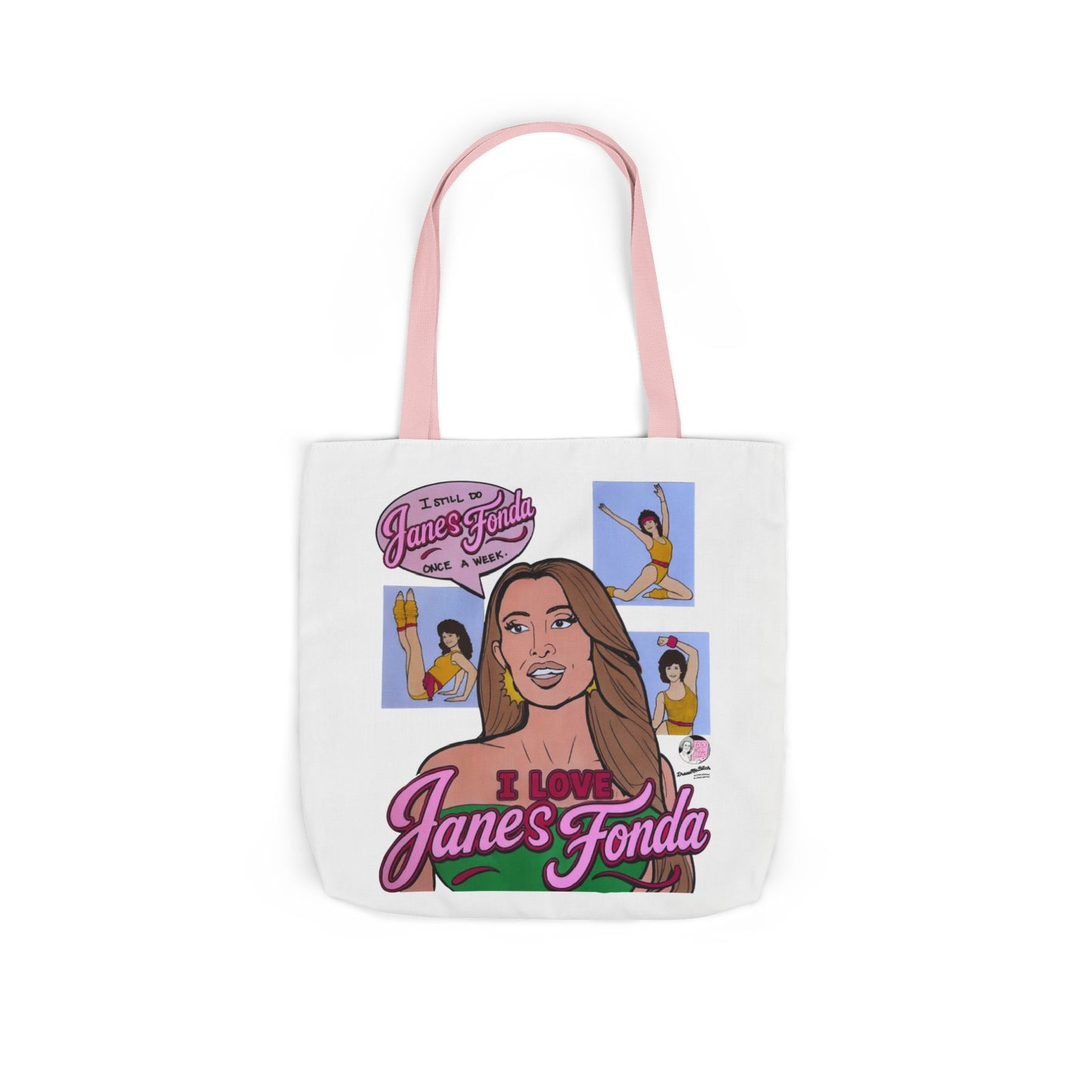 RHORI Alicia Loves Janes Fonda, Tote Bag featuring Alicia Carmody