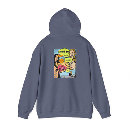 RHOBH Kyle vs. Sutton "NAME 'EM", Unisex Hoodie, featuring Kyle Richards and Sutton Stracke