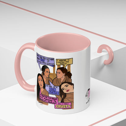 RHOSLC Zen State, Ceramic Mug, (11oz, 15oz)  featuring Lisa Barlow, Angie K, Britani Bateman, and Meredith Marks