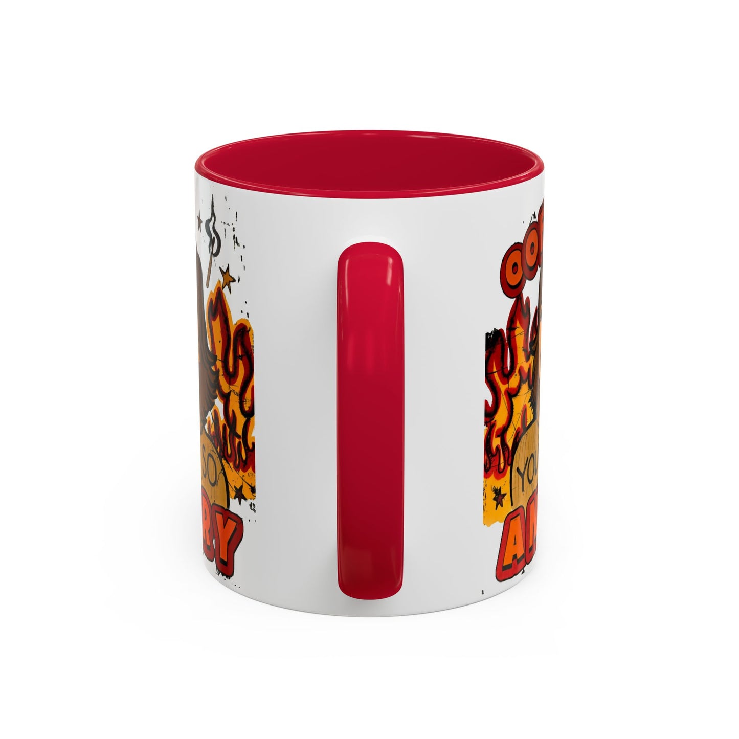 RHOBH, "OOF You're Angry" Ceramic Mug, (11oz, 15oz) featuring Lisa Rinna
