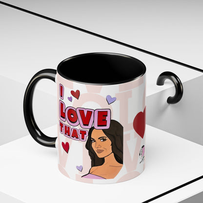 RHOSLC Lisa "Love That" Ceramic Mug, (11oz, 15oz)  featuring Lisa Barlow