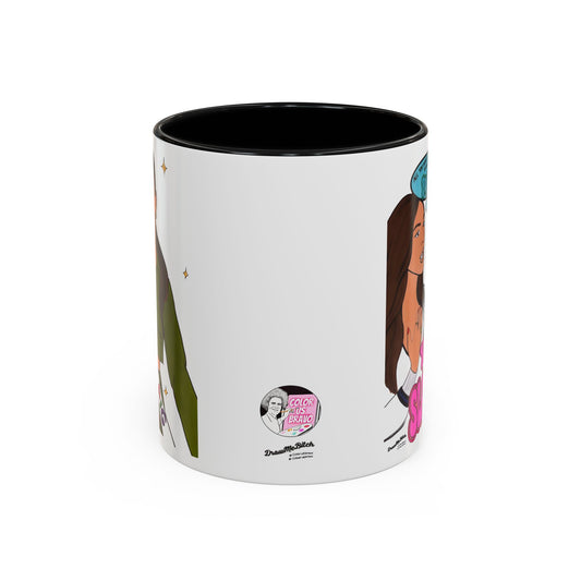RHORI Kelsey vs. Rosie SLAM PIG, Ceramic Mug, (11oz, 15oz) featuring Kelsey Swanson & Rosie Woods