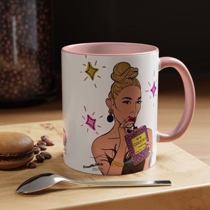 RHOM Marysol Cockies, Ceramic Mug, (11oz, 15oz) featuring Marysol Patton