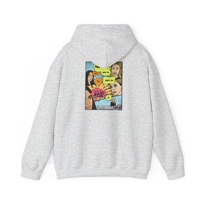 RHOBH Kyle vs. Sutton "NAME 'EM", Unisex Hoodie, featuring Kyle Richards and Sutton Stracke