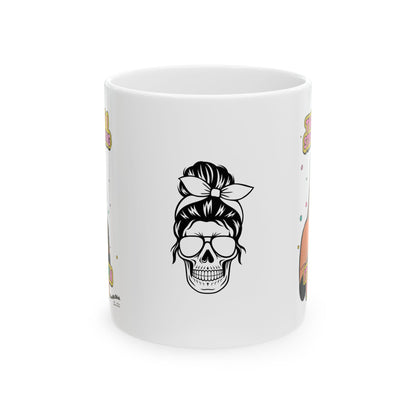 RHOM Lisa Doesn't Drink Poison, Ceramic Mug, (11oz, 15oz) Featuring Lisa Hochstein