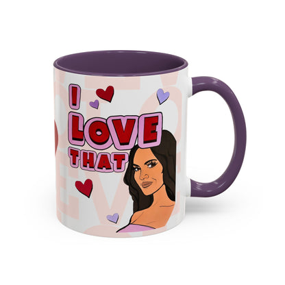 RHOSLC Lisa "Love That" Ceramic Mug, (11oz, 15oz)  featuring Lisa Barlow