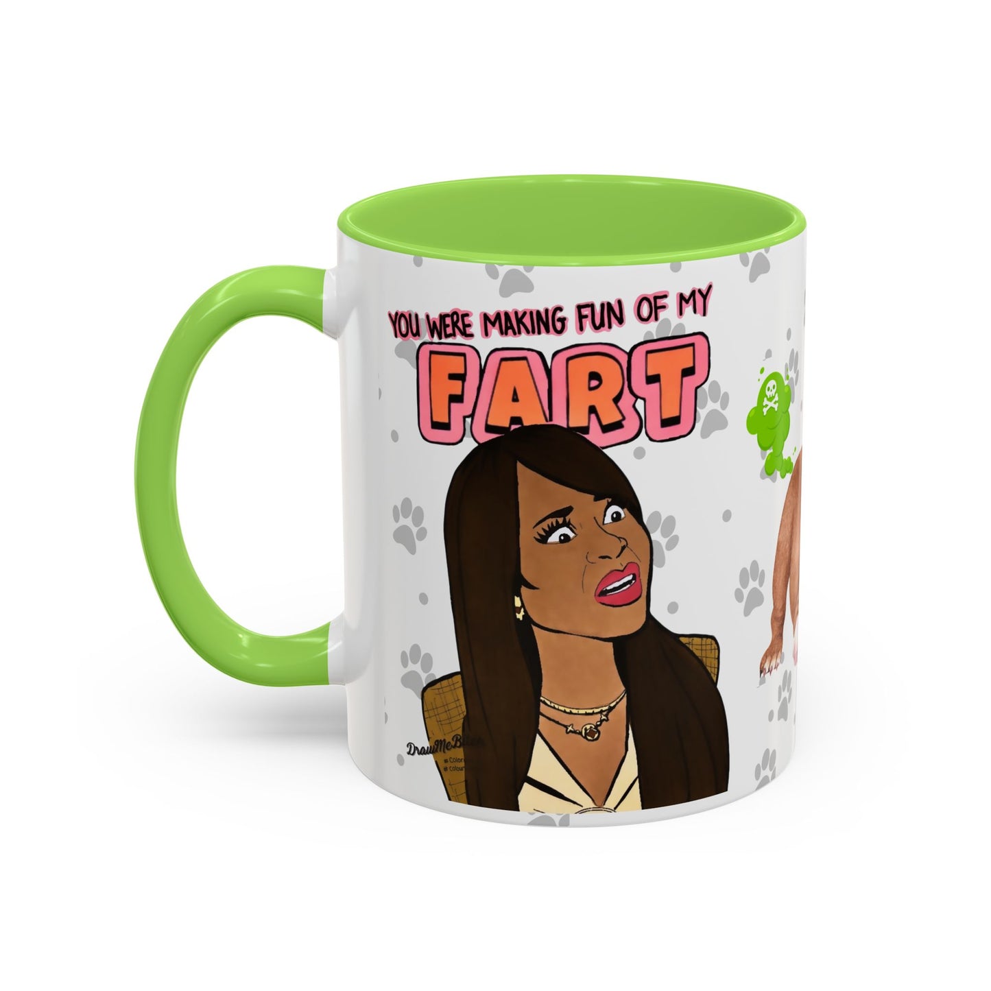 RHOSLC Mary vs. Angie Farts, Ceramic Mug, (11oz, 15oz) Featuring Mary Cosby and Angie Katsanevas