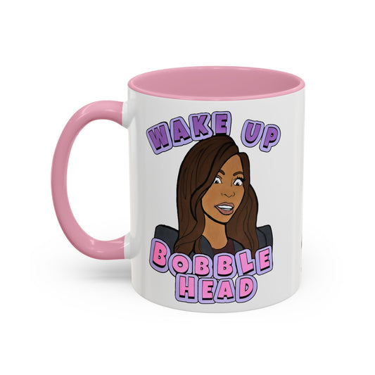 RHOSLC "Wake Up Bobblehead!", Ceramic Mug, (11oz, 15oz) featuring Mary Cosby