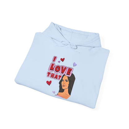 RHOSLC Lisa Loves That, Unisex Hoodie, featuring Lisa Barlow
