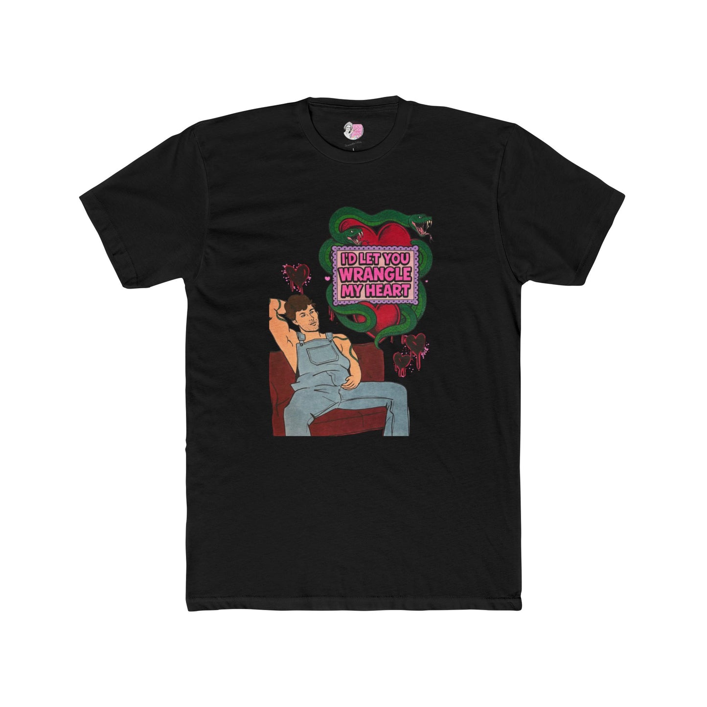 Traitors Rob Wrangle my Heart, Unisex Cotton Crew Tee Featuring Rob Rausch