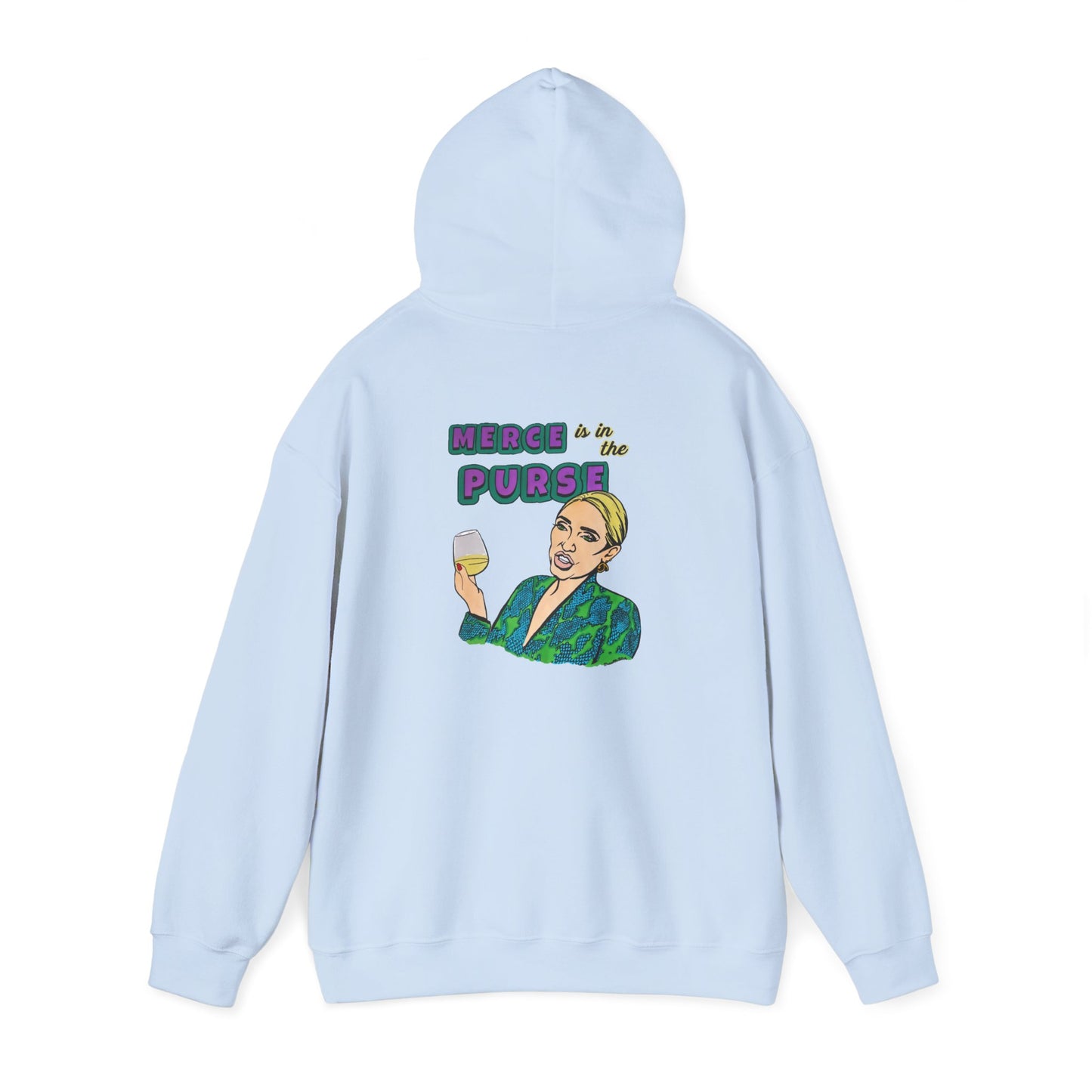 RHOBH Erika "Merce is in the Purse", Unisex Hoodie, featuring Erika Jayne