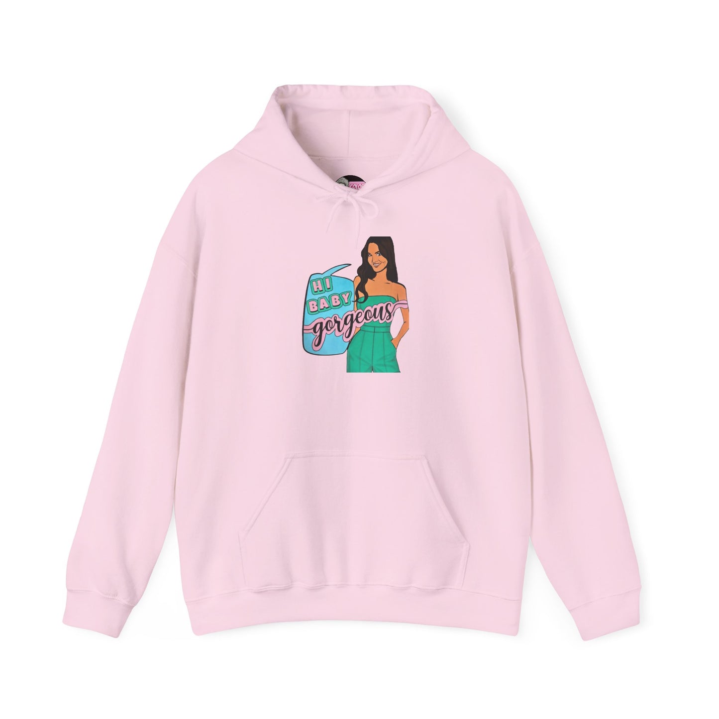 RHOSLC Lisa "Hey Baby Gorgeous!", Unisex Hoodie, featuring Lisa Barlow