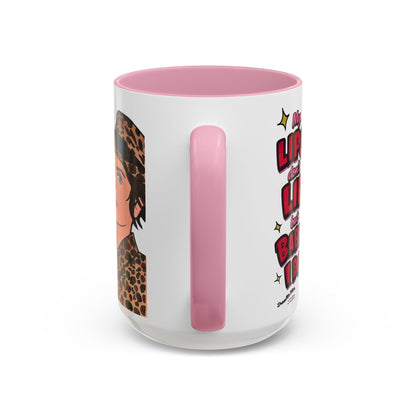 Traitors Lisa Rinna Lips Don't Lie, Ceramic Mug, Various Sizes & Colors