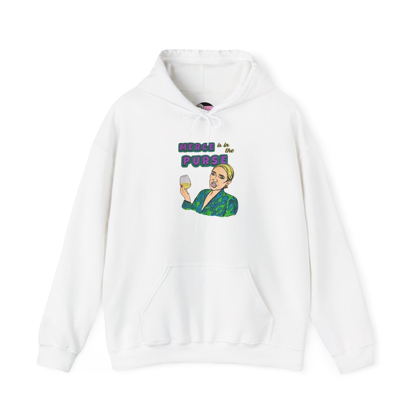 RHOBH Erika "Merce is in the Purse", Unisex Hoodie, featuring Erika Jayne