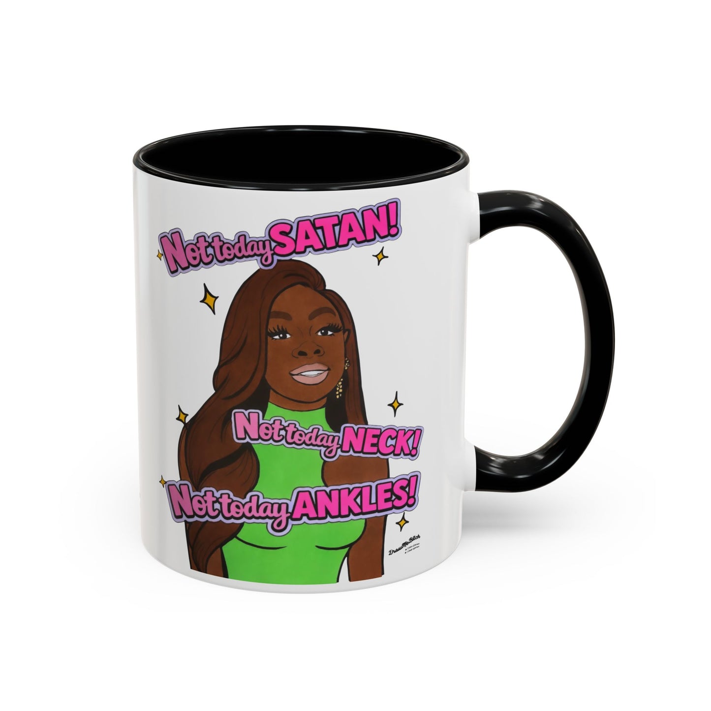 RHOP Candiace Not Today Neck!, Ceramic Mug, Various Sizes & Colors, featuring Candiace Dillard Bassett