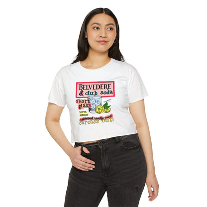 RHOBH Dorit Drink Order, Cropped Tee, Featuring Dorit Kemsley