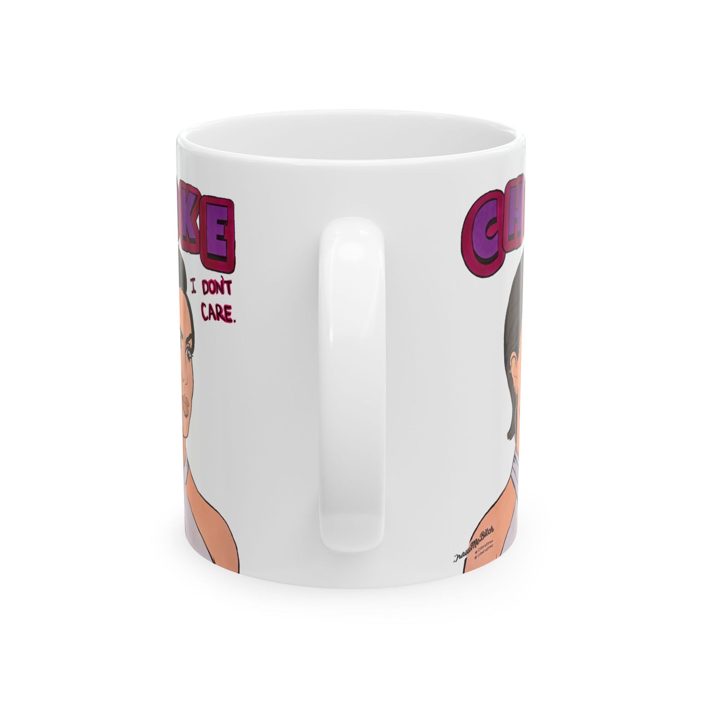 VPR "Choke", Ceramic Mug, (11oz, 15oz) featuring Katie Maloney