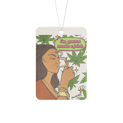 The Valley Gigi I'm Gonna Smoke a Jay, "Go the Distance" Car Air Freshener - featuring GiGi Golnesa