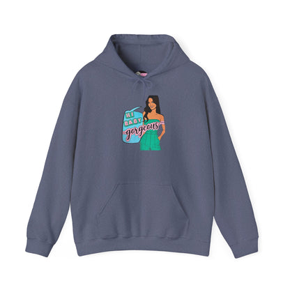 RHOSLC Lisa "Hey Baby Gorgeous!", Unisex Hoodie, featuring Lisa Barlow