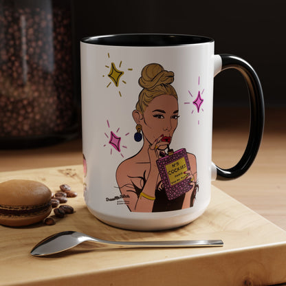 RHOM Marysol Cockies, Ceramic Mug, (11oz, 15oz) featuring Marysol Patton
