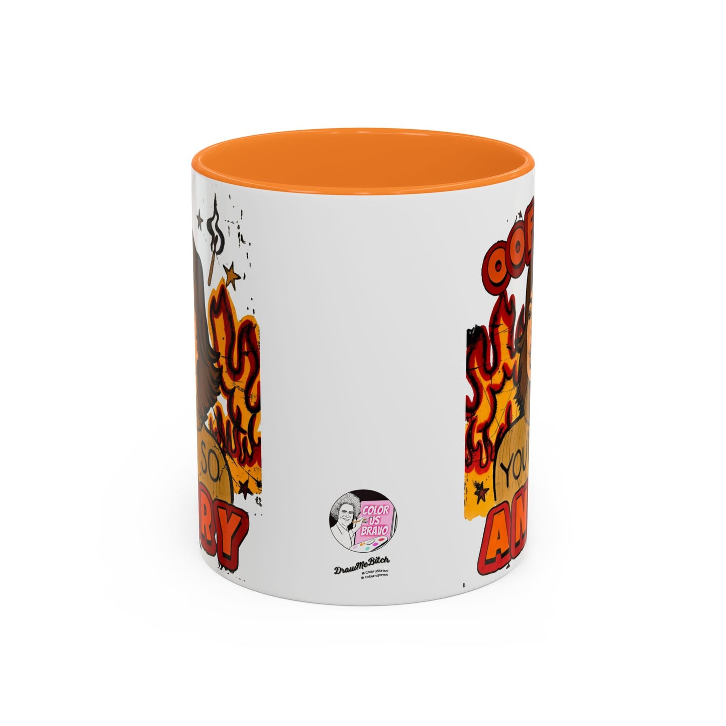 RHOBH, "OOF You're Angry" Ceramic Mug, (11oz, 15oz) featuring Lisa Rinna