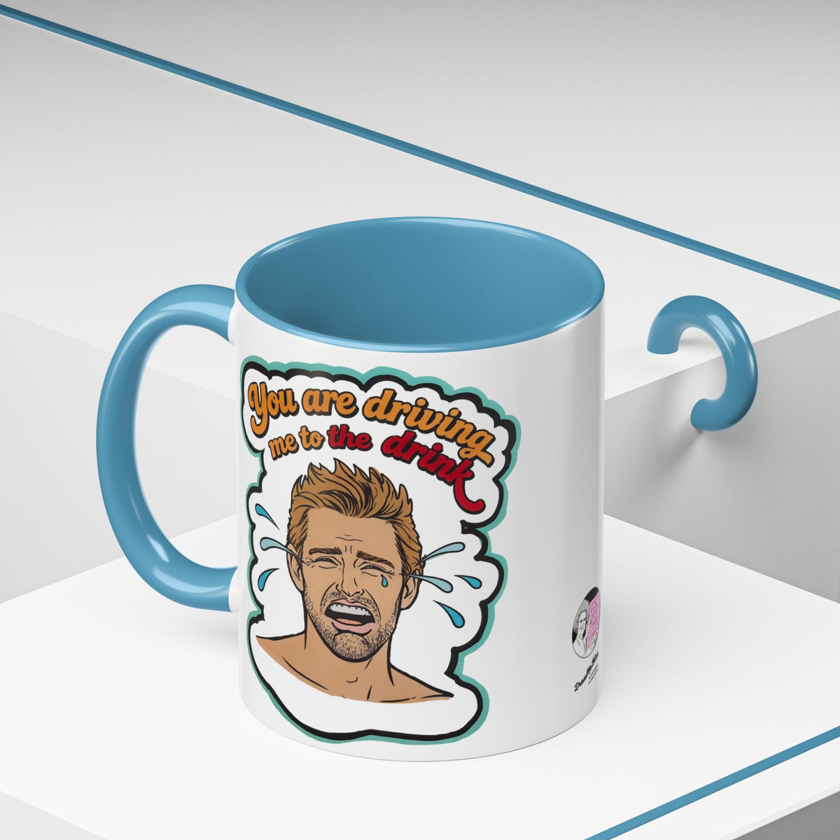 Summer House Kyle Driving to the Drink, Ceramic Mug, (11oz, 15oz) featuring Kyle Cooke