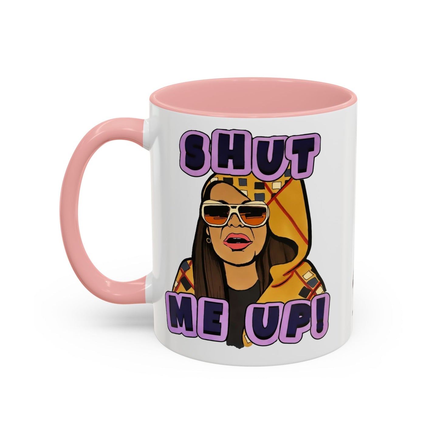 RHOSLC Shut Me Up!, Ceramic Mug, (11oz, 15oz) Featuring Mary Cosby