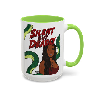 Summer House Ciara Silent but Deadly, Ceramic Mug, (11oz, 15oz) featuring Ciara Miller