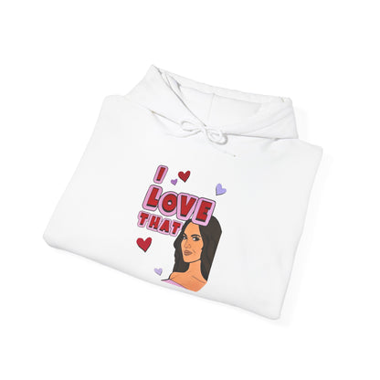 RHOSLC Lisa Loves That, Unisex Hoodie, featuring Lisa Barlow