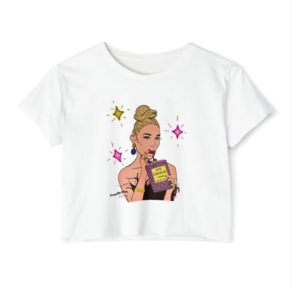 RHOM Marysol Cockies "Ay Por Favor", Cropped Tee, Featuring Marysol Patton