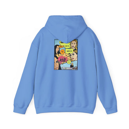 RHOBH Kyle vs. Sutton "NAME 'EM", Unisex Hoodie, featuring Kyle Richards and Sutton Stracke