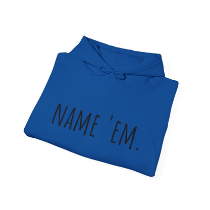 RHOBH Kyle vs. Sutton "NAME 'EM", Unisex Hoodie, featuring Kyle Richards and Sutton Stracke
