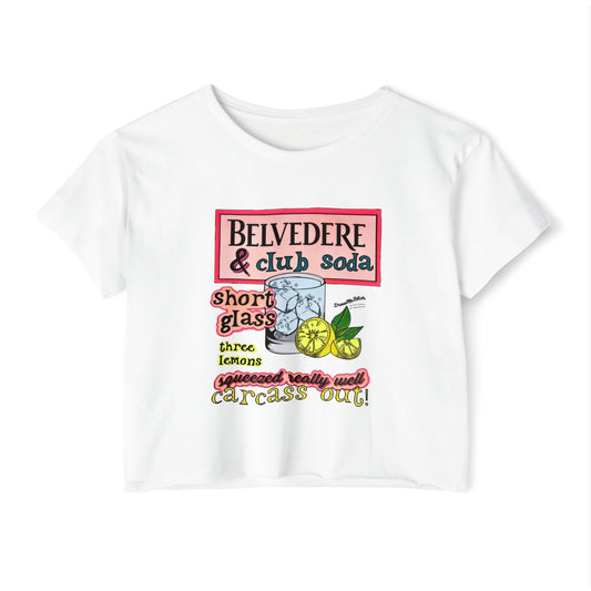 RHOBH Dorit Drink Order, Cropped Tee, Featuring Dorit Kemsley