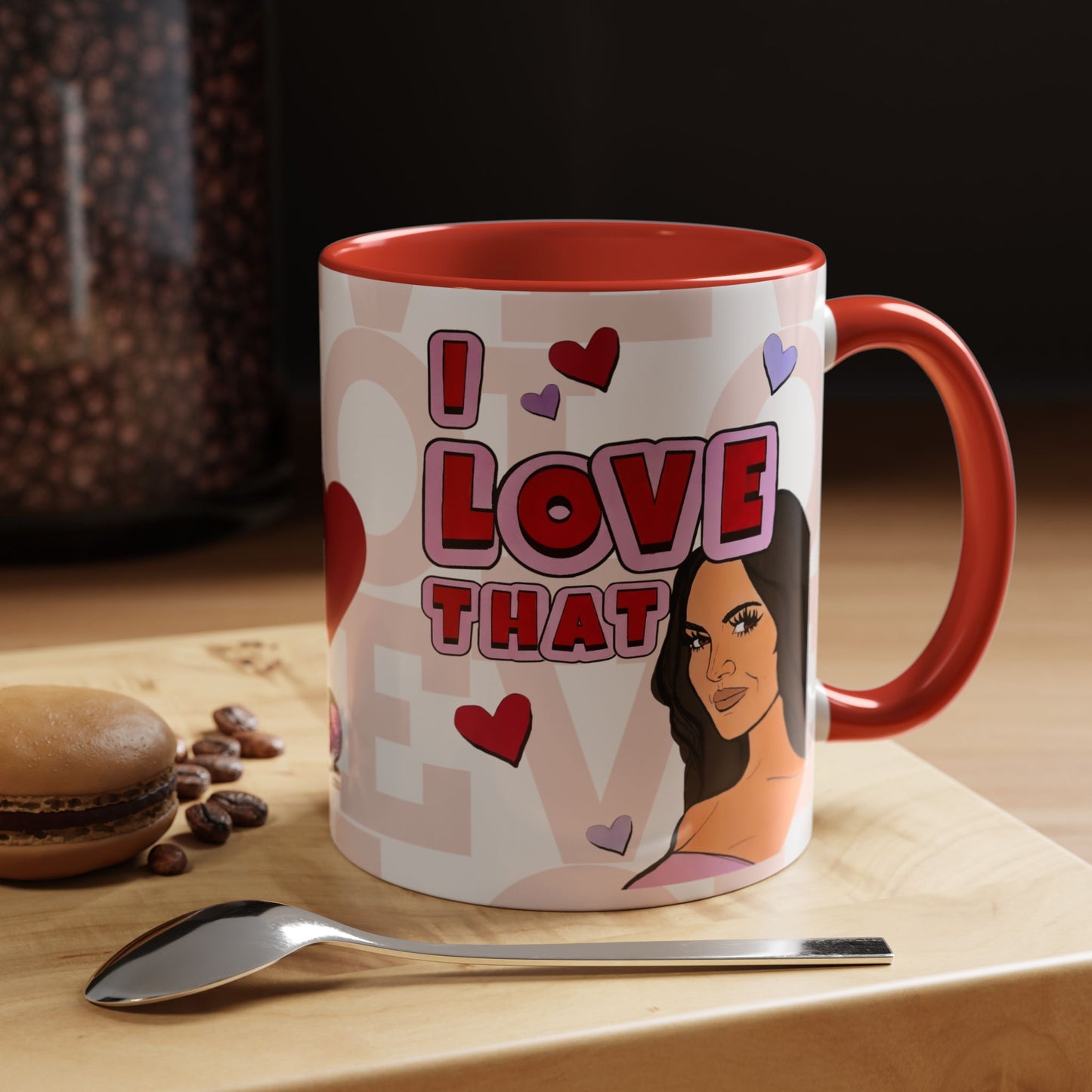 RHOSLC Lisa "Love That" Ceramic Mug, (11oz, 15oz)  featuring Lisa Barlow